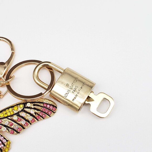 Authentic Louis Vuitton Lock & Key with unbranded Bagcharm, Keycharm, Keychain - Picture 5 of 6